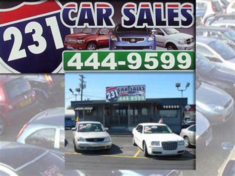231 car sales - View new, used and certified cars in stock. Get a free price quote, or learn more about 231 Car Sales amenities and services.